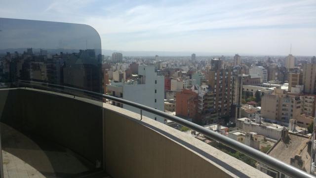 Balcón terraza vista a las sierras